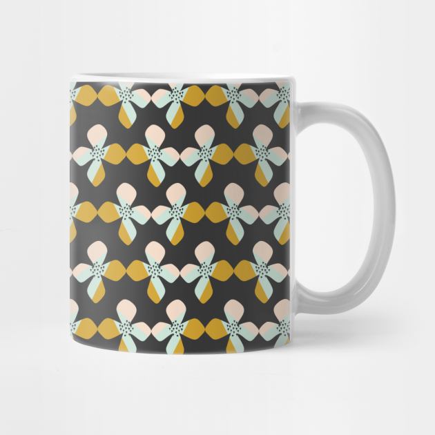 Geometric Stylized Flower by Farissa